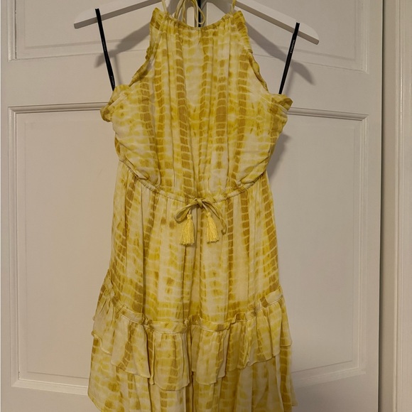 Majorelle Yellow Halter Neck Dress - Picture 4 of 4